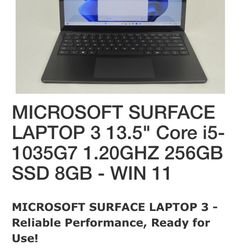 Surface Laptop 3 13.5”