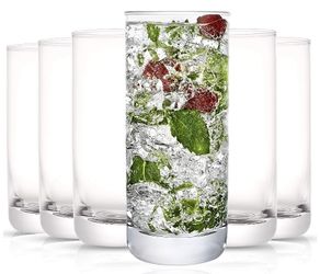 13oz size drinking glasses. Set of 6. New in box.