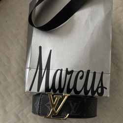 Gold Louis Vuitton Belt