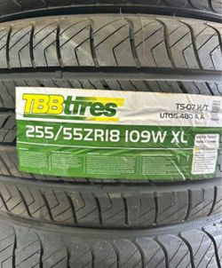 255 55 18 New Set Of Tires