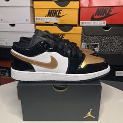 AIR JORDAN 1 LOW SE (GS Gold Toe) [5Y,  6Y   ]