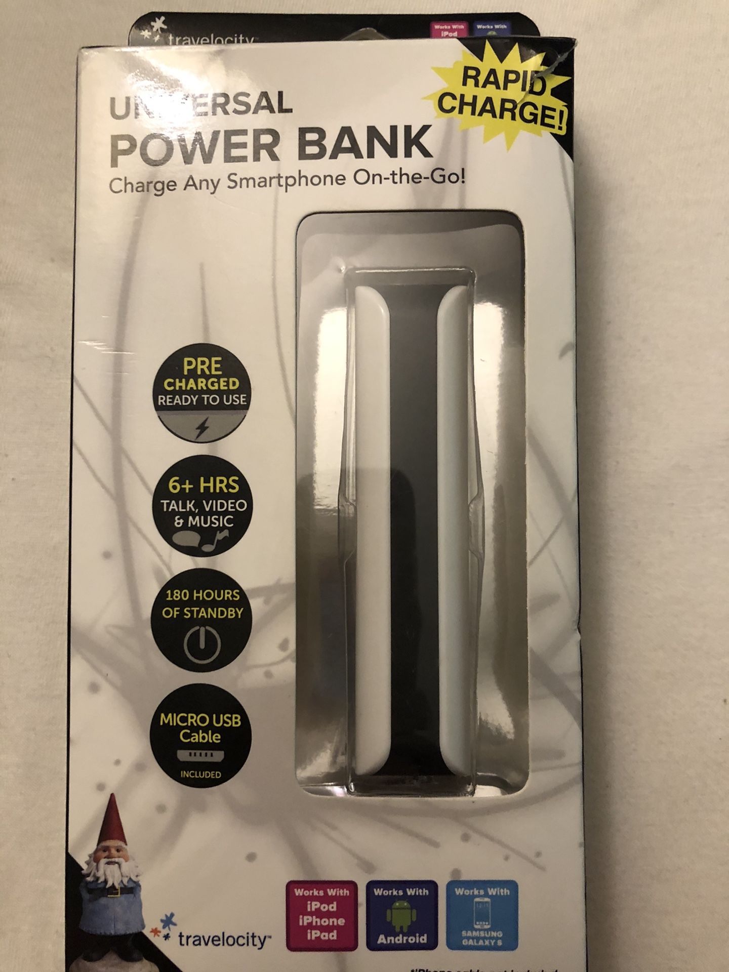Travelocity Power Bank Universal Charger