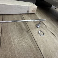 360-CP KOHLER 24 Inch FINIAL TOWEL BAR $269 Retail 