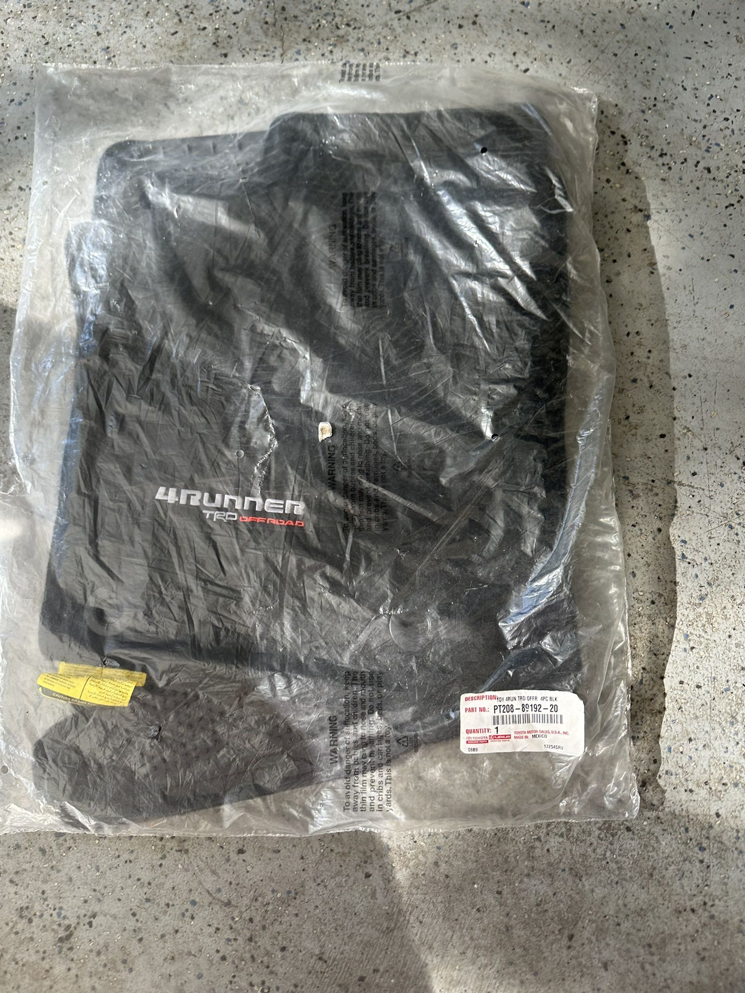 Toyota 4 Runner Mats
