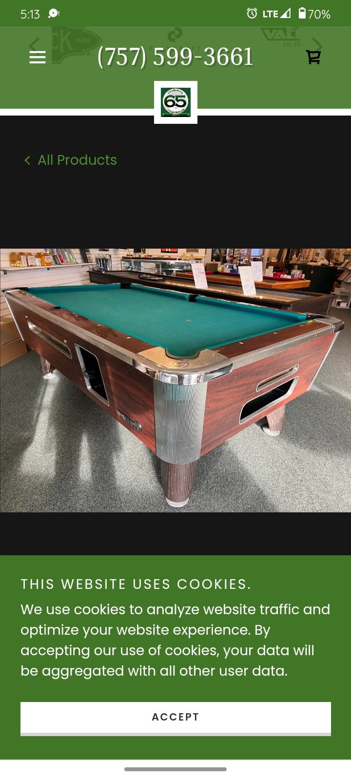 Coin Pool Table for Sale in Greeley, CO OfferUp