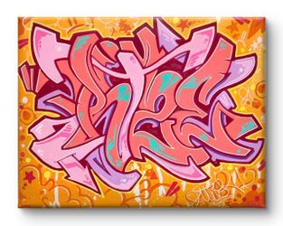 The word Rize in a Bronx graffiti wild style.