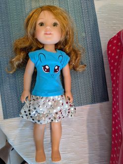 Welly American Dolls with tons of clothes