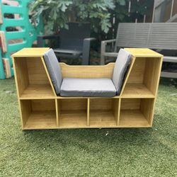 Kids Bookcase With Reading Nook