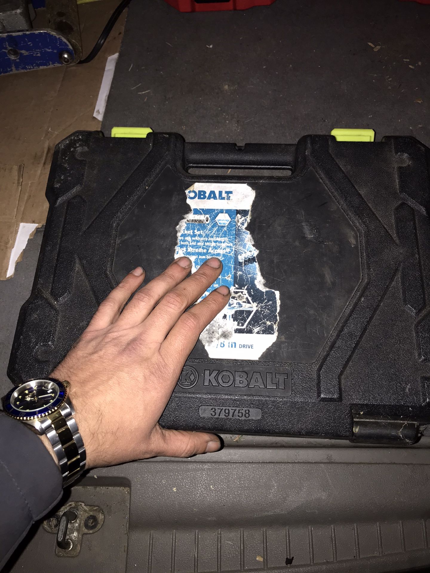 Kobalt tool set mechanics lifetime warranty like new for Sale in Mint