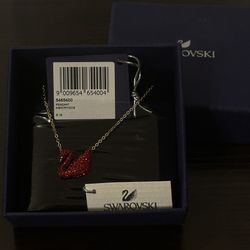 Swarovski Iconic Red Swan Pendant