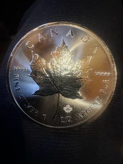 2022 1 oz Silver Maple Leaf