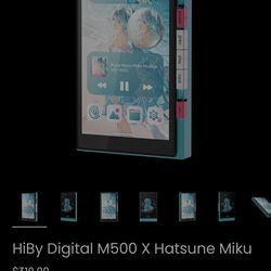 HiBy Digital MX500 Hatsune Miku