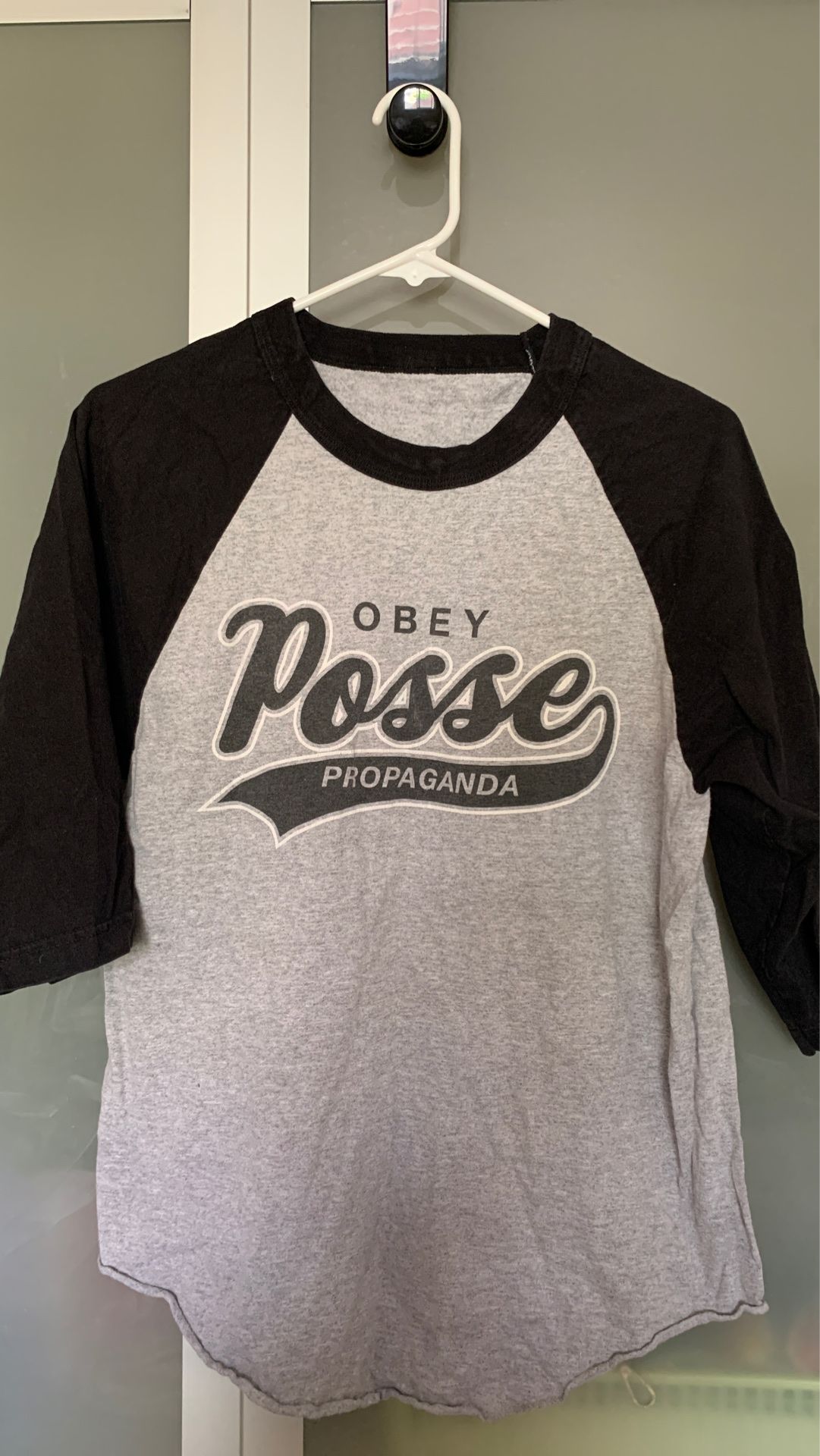 OBEY baseball tee