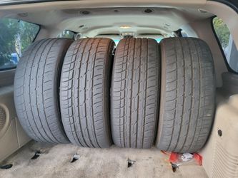 4 good used tires 285-45-22