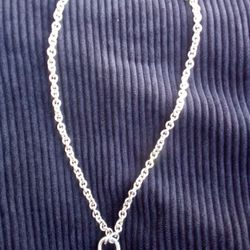 Exclusive Tiffany's Love Locket Silver Necklace