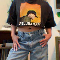 Mac Miller Crop Tee 