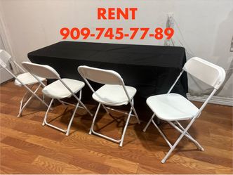 Chairs tables R,