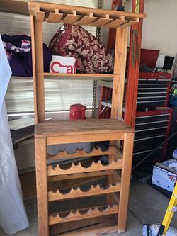 Wooden bar