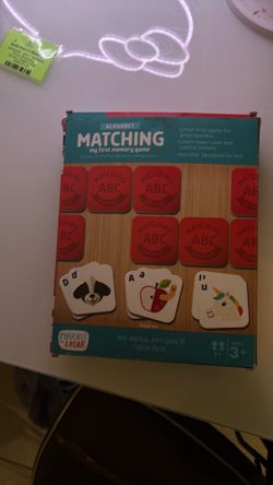 Chuckle & Roar Alphabet Matching Memory Game