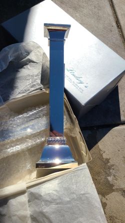 Silver Candle Stand
