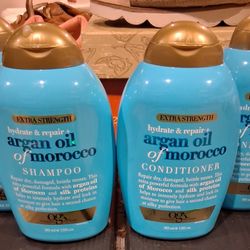 OGX Argan Oil Of Morocco Shampoo & Conditioner (4 For $16) 