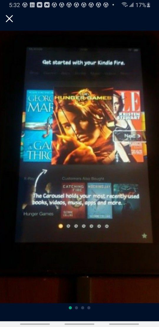 AMAZON KINDLE FIRE TABLET 7" Used