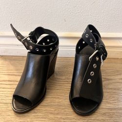 All Saints Pomola Leather hhSandals Wedges