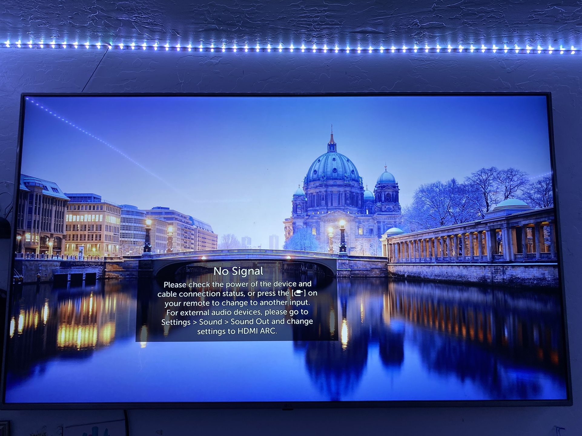 LG Webos 55” 4K Smart TV