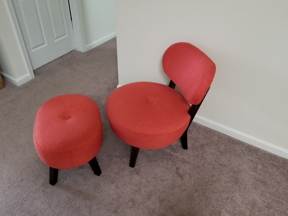 Chair and Ottoman