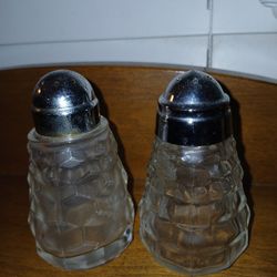 Fostoria Salt And Pepper Shakers