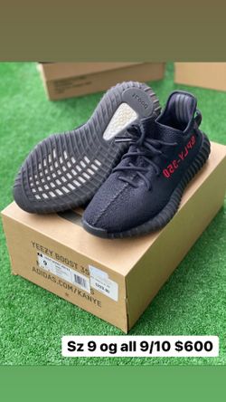 Bred yeezy sz 9