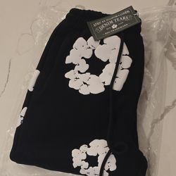 Black Denimtears Sweatpants