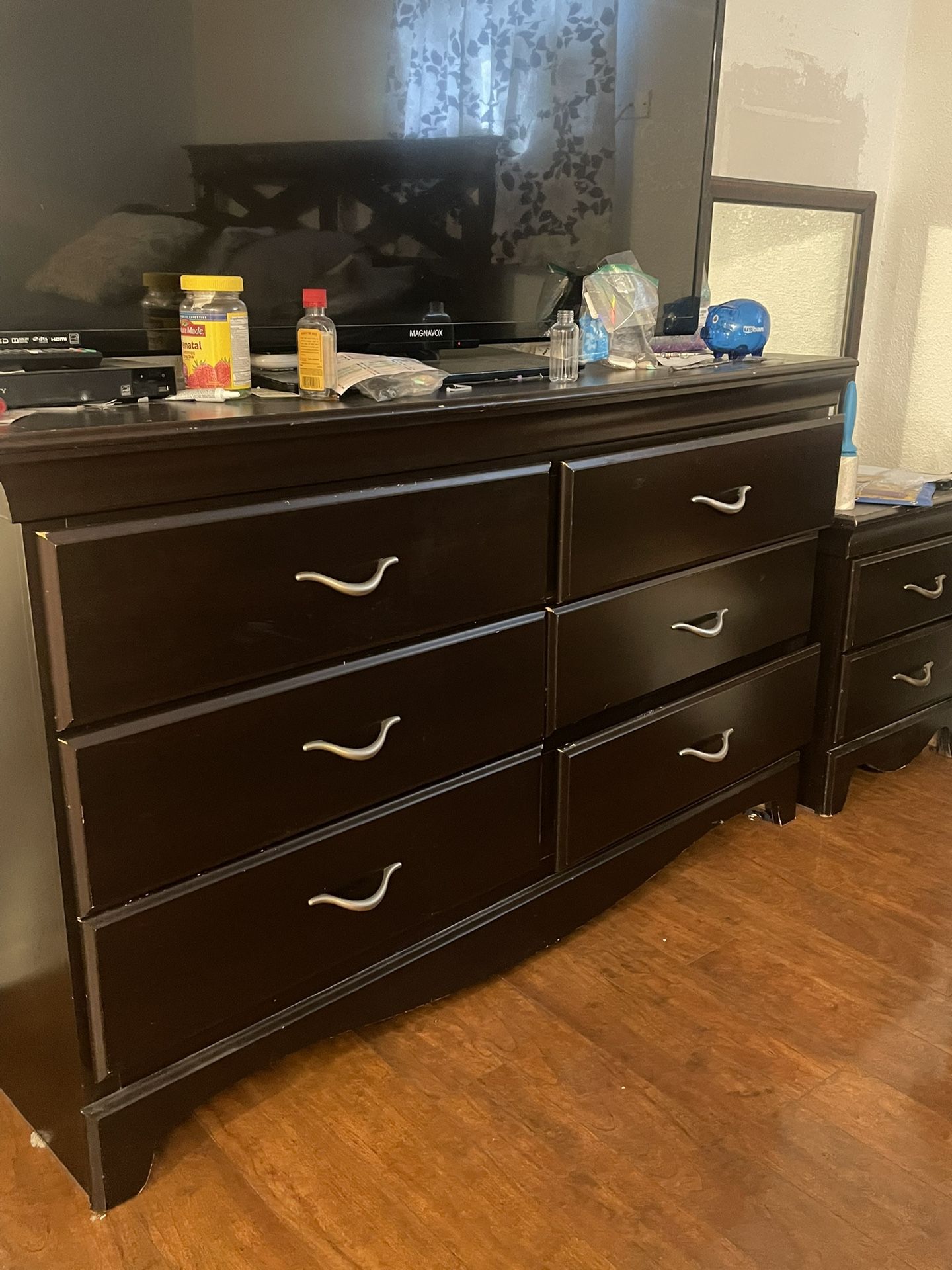 Bed Frame And Dressers For Sale