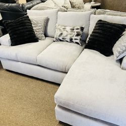 Beautiful Stunning Reversible Chaise Sectional!