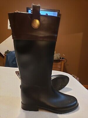 Banana Republic Rubber Rain Boots Size 8m