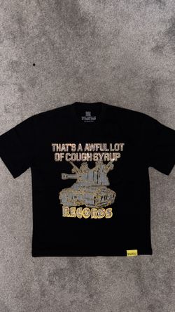 Rhinestone Awful Lot Of Cough Syrup Shirt