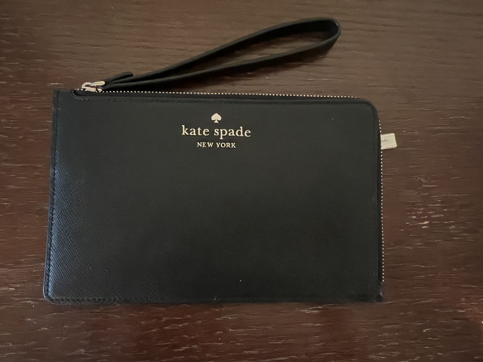 Brand New Kate Spade Leather Zip Wristlet