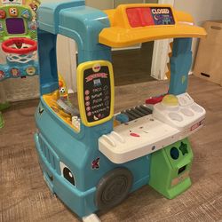 Fisher-Price Baby Toddler Kid Food Truck Play