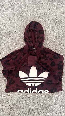 Adidas Crop Hoodie Sweater 