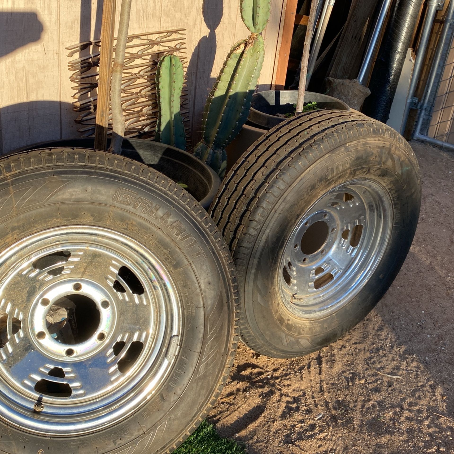 Wheels And Tires New St225/75R15 $300