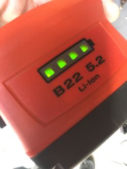 New Hilti B22 5.2 Lithium ion Li-ion Battery for Sale in Las Vegas