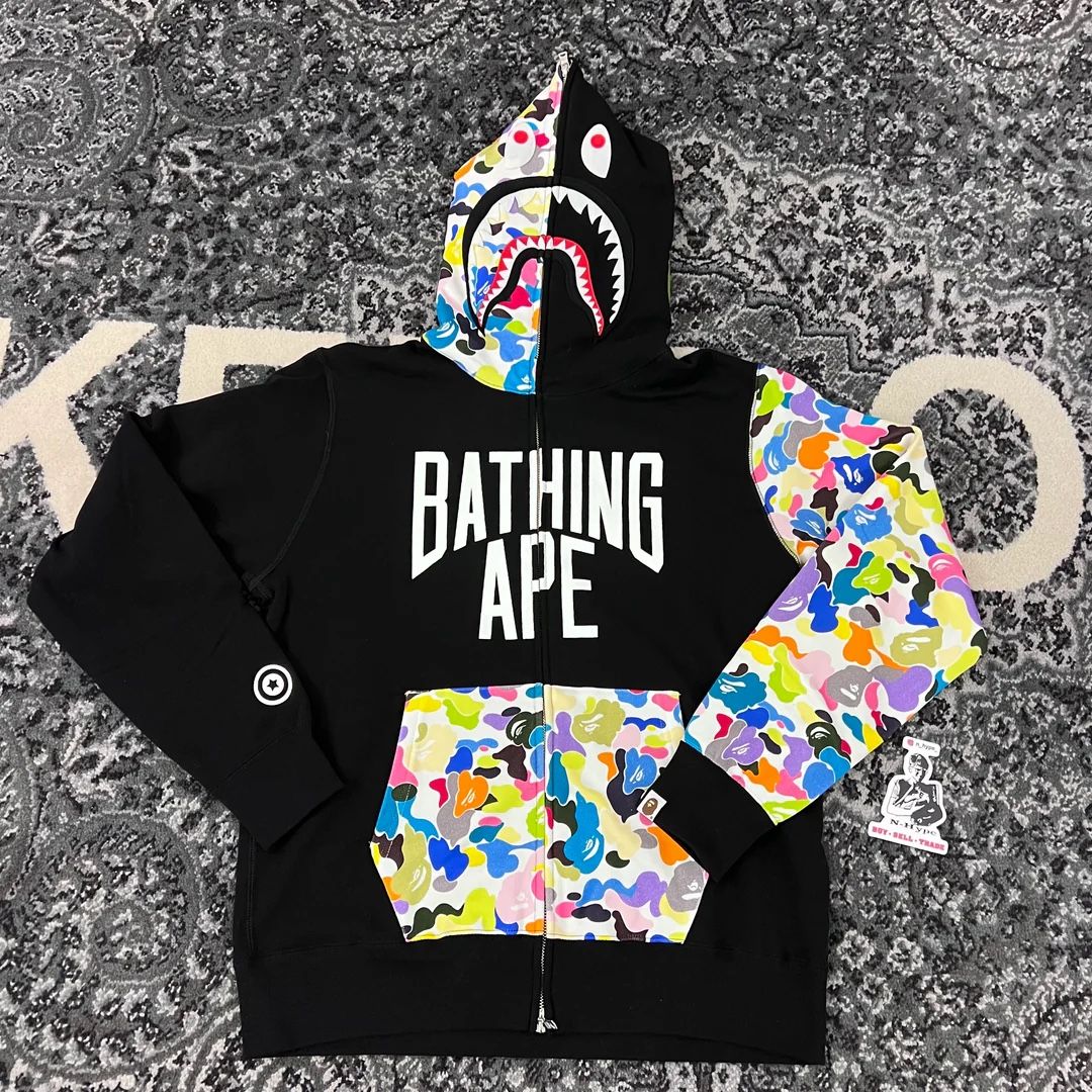 NYC Exclusive Multi Camo Black Bape Zip Up