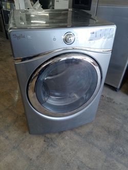 Whirlpool Duet gray stackable dryer  - Free delivery