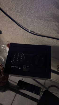 It’s a very nice safe and I’ll tell you the passcode when you get it