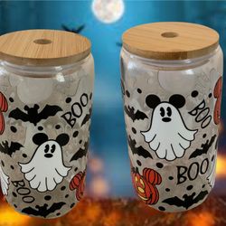16 Oz Libbey Cup BOO Halloween