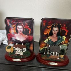 Scarlett O’Hara “Scarlett’s World” Collectible Display Set Bradford Exchange