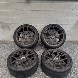 Vossen 20/21" Staggered Center Lock Porsche 992 Turbo S Rims 20x9.5 & 21x12