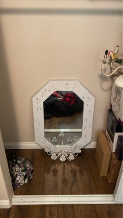 Mirror with candle holders ❤️ large