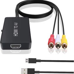 TaiHuai HDMI to RCA, HDMI to Older TV Adapter Compatible for Fire Stick, Roku...