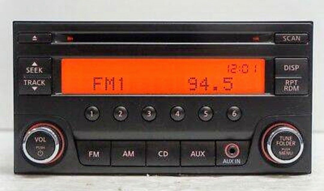 Factory AM-FM CD Aux - Fits 2012-2017 Nissan Versa, May Fit other Models of Nissan's, Sell first $95